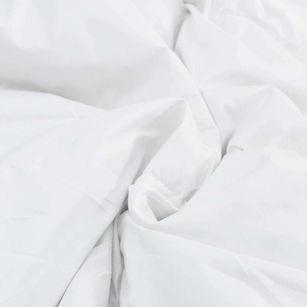 Duvet mit Kissen mit Kissen 3 pcs Weiß Mikrofaser